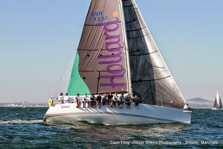 Team Hollard Jacana sailing