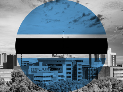 Botswana flag