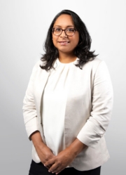 Portrait of Chief Investment Officer, Ashveena Teeluckdharry